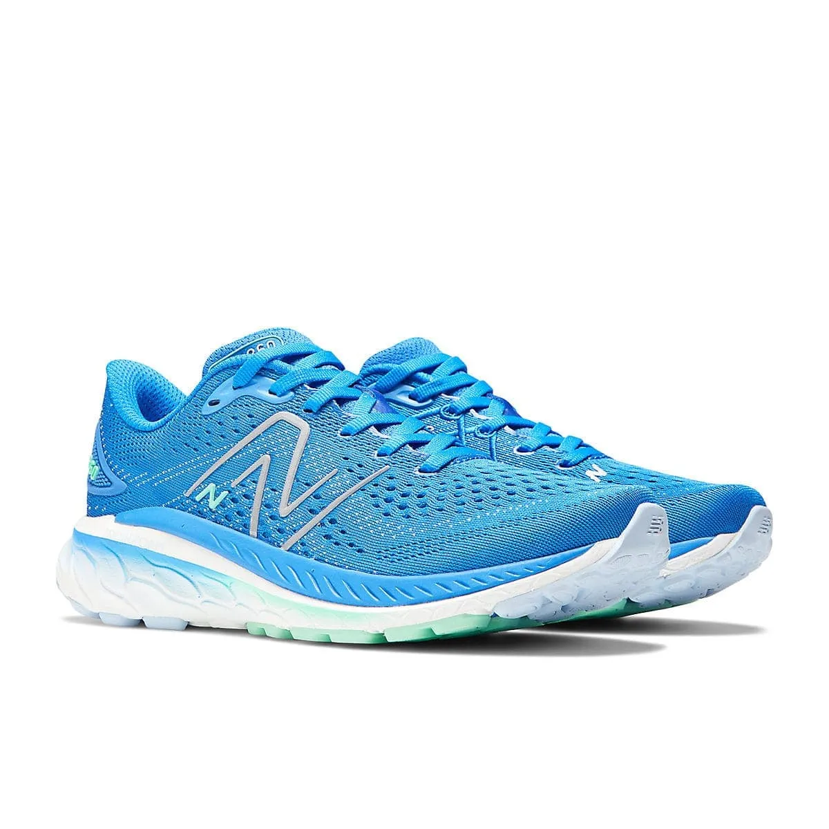 New Balance Fresh Foam X 860 v13 (Womens) - Bright Lapis with Bright Mint and Starlight