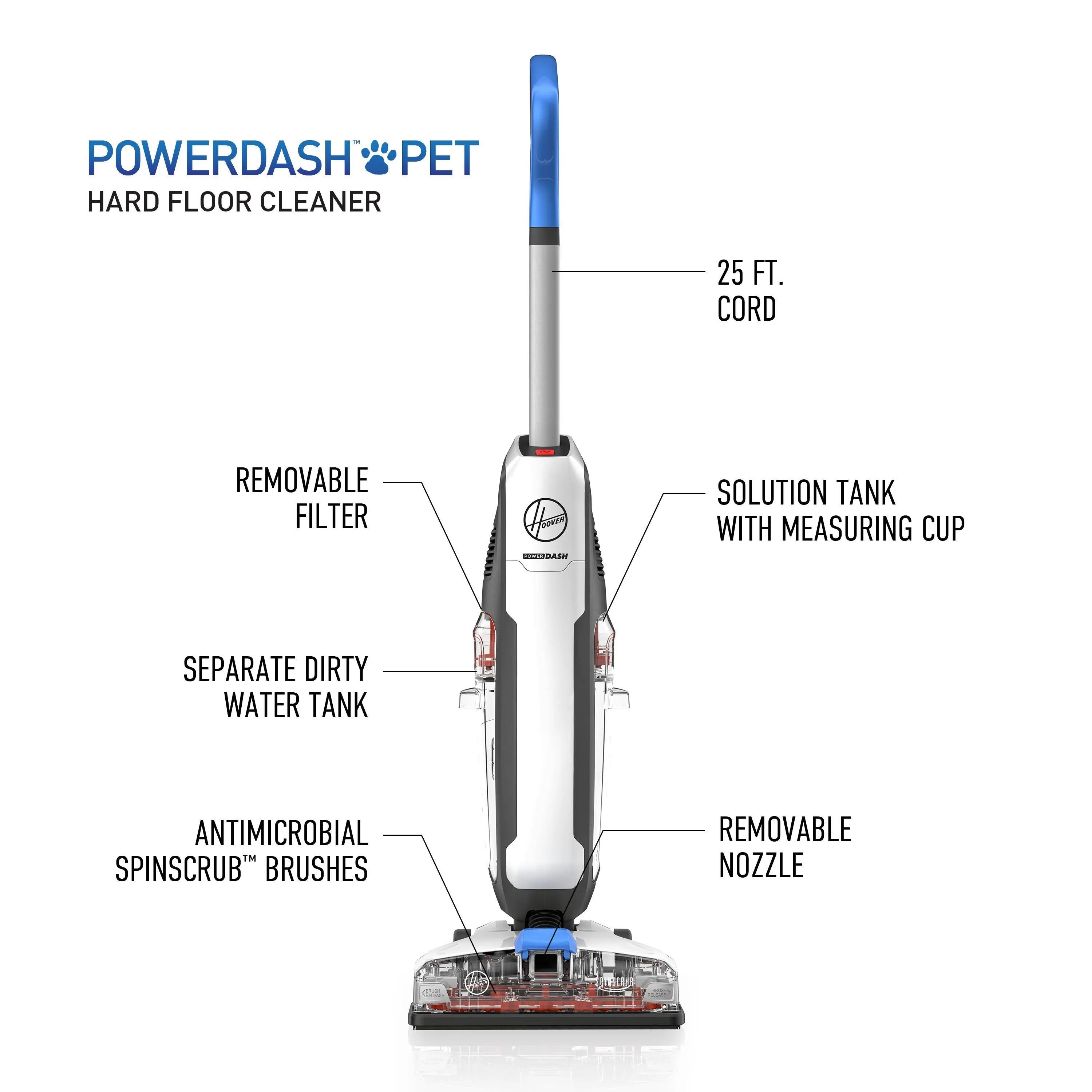 PowerDash Pet Hard Floor Cleaner