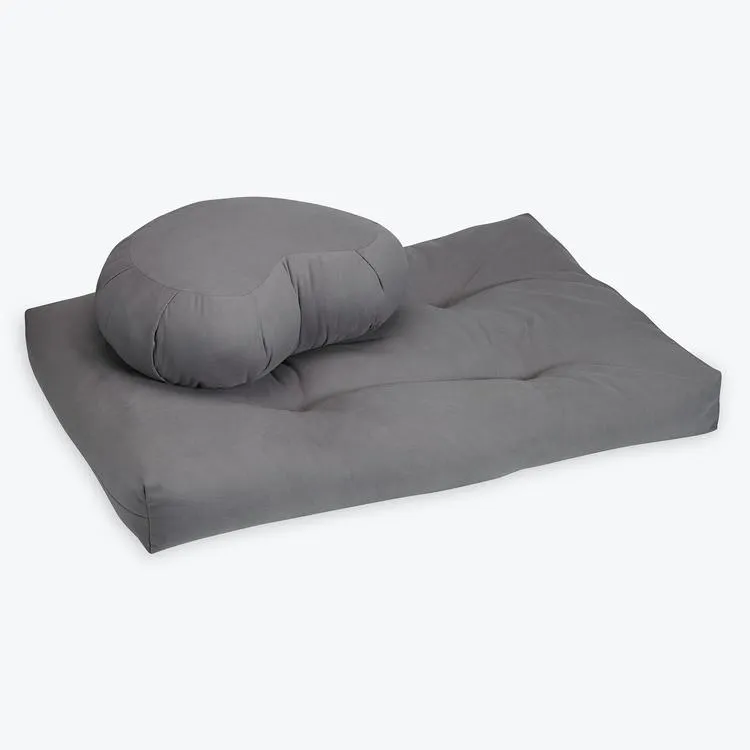 Premium Zafu Crescent Meditation Cushion