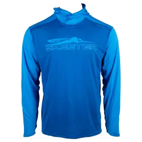 Skeeter Simms SolarFlex Hoody - Bright Blue-Seaport