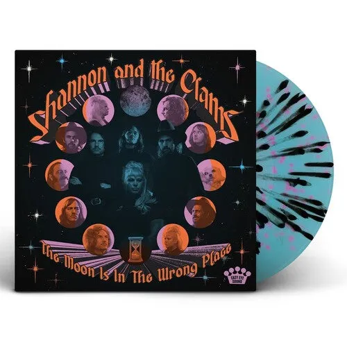 The Moon Is In The Wrong Place (Indie Exclusive Blue w/ Neon Pink Black Splatter)