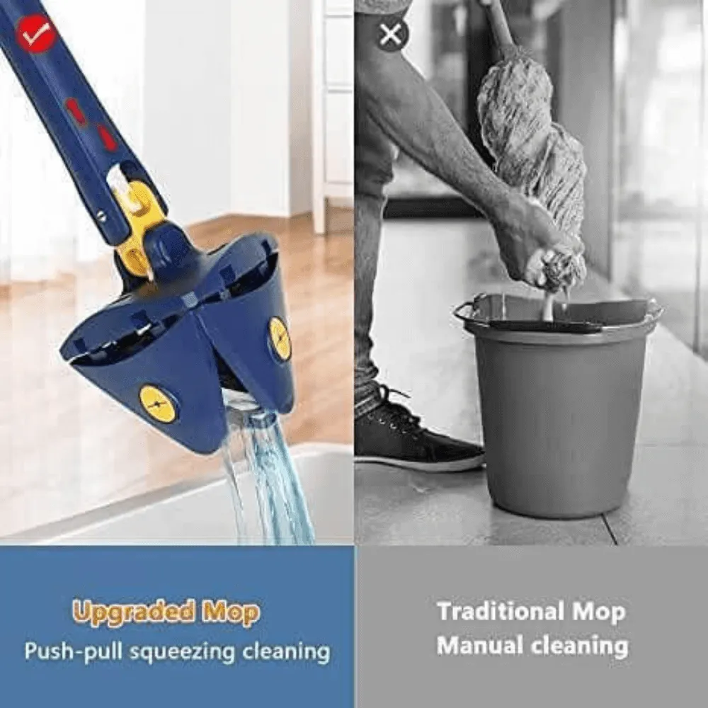 TRIANGLE MULTIFUNCTIONAL FLOOR AND TILES CLEANING MOP