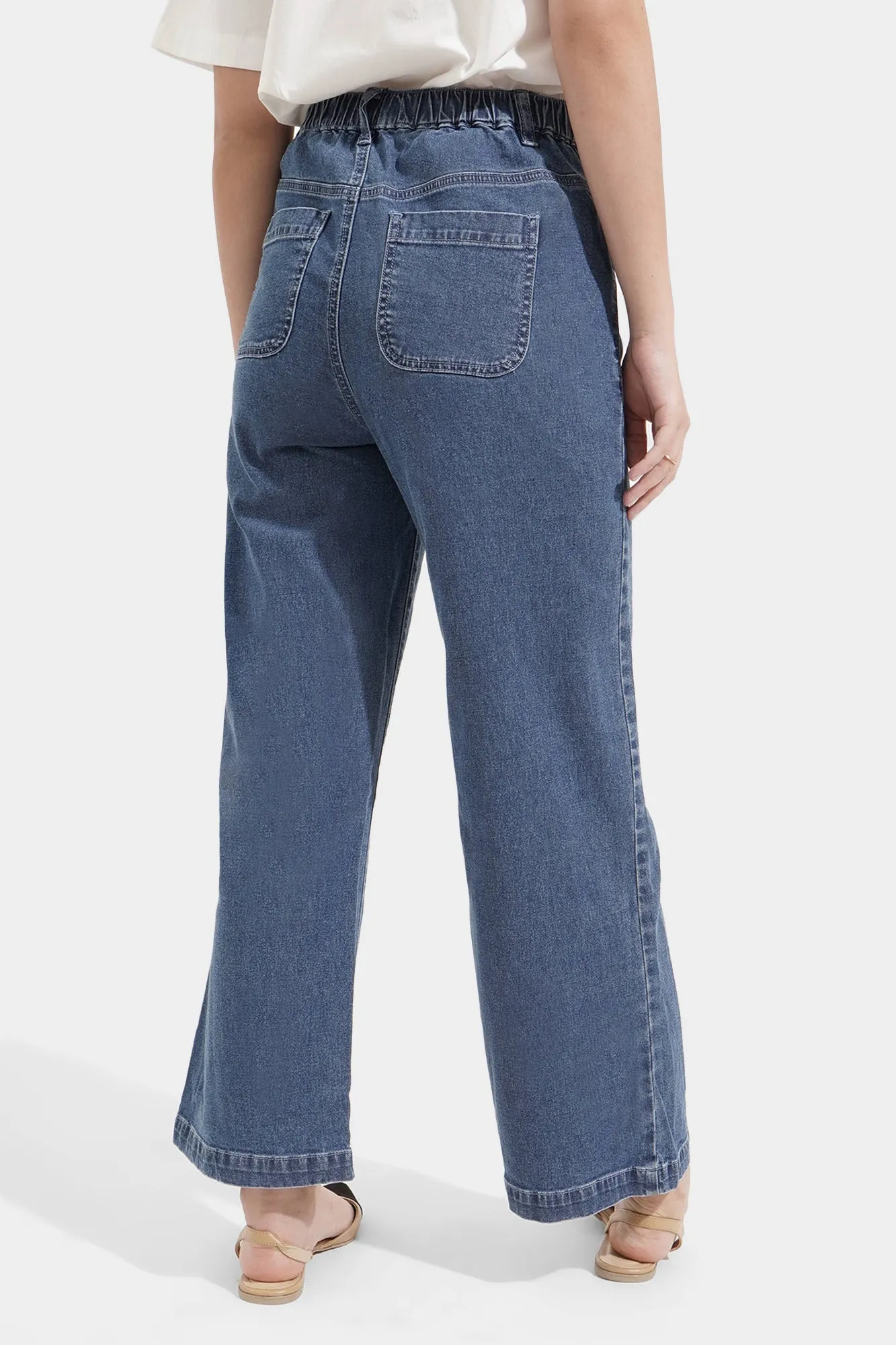 Wide Leg Cozy Jeans