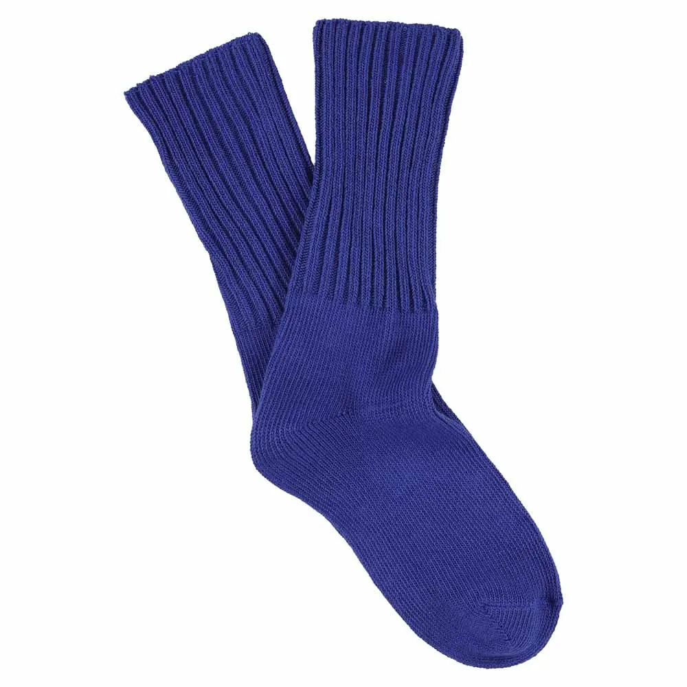 Women Crew Socks - Bright Blue