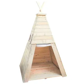 Wooden Teepee Playhouse: A Magical Hideaway - Indoor and Outdoor Play