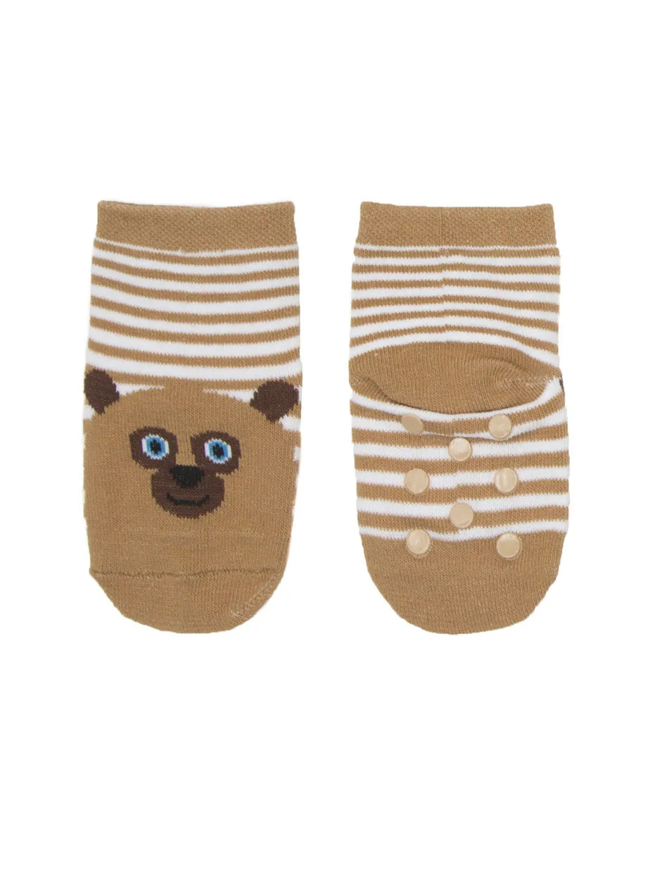 World of Eric Carle Brown Bear, Brown Bear, What Do You See? Children's Socks (4-pack)